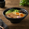 Yanco BP-3019 Black Pearl 48 oz. Round Melamine Bowl