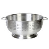 Thunder Group ALHDCO003 16 Qt. Aluminum Colander with Base and Handle