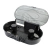 Thunder Group PLRPD396 9" Double Roll Jumbo Toilet Tissue Dispenser