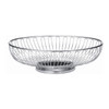 Tablecraft 4171 Oval Chalet Basket, 7-1/4" x 5-1/2" x 2-1/2", Chrome Plated Steel Tablecraft 4171 Oval Chalet Basket, 7-1/4" x 5-1/2" x 2-1/2", Chrome Plated Steel