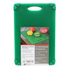 Tablecraft CBG1218AGN Cutting Board, 12 x 18 AntiSlip-grips Hook Hand, Green