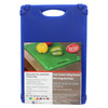 Tablecraft CBG1218ABL Cutting Board, 12 x 18  AntiSlip-grips Hook Hand, Blue