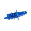 Tablecraft 35BL Free Flow Plastic Pourer, Blue (12/Pack) Tablecraft 35BL Free Flow Plastic Pourer, Blue (12/Pack)