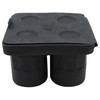 Tablecraft BSST Ice Cube Tray, (4) 1oz Shot Glasses, Black Silicone Tablecraft BSST Ice Cube Tray, (4) 1oz Shot Glasses, Black Silicone