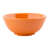 Tablecraft RAM4RX 4 oz. Round Ribbed Orange Melamine Ramekin Tablecraft RAM4RX 4 oz. Round Ribbed Orange Melamine Ramekin