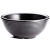 Tablecraft RAM4RBK 4 oz. Round Ribbed Black Melamine Ramekin Tablecraft RAM4RBK 4 oz. Round Ribbed Black Melamine Ramekin