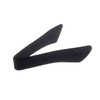 Tablecraft 39100 Tongs, 7", Black Silicone Coated Stainless, Heat Safe Tablecraft 39100 Tongs, 7", Black Silicone Coated Stainless, Heat Safe