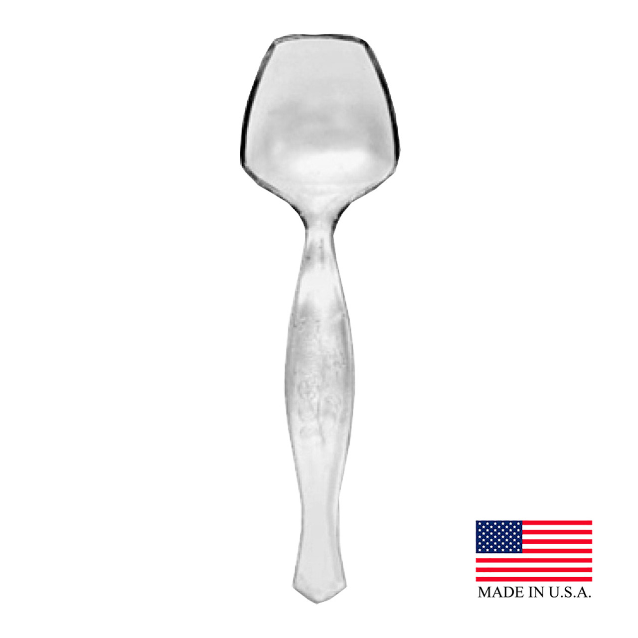Clear Plastic Serving Spoon 144/Case Win Depot