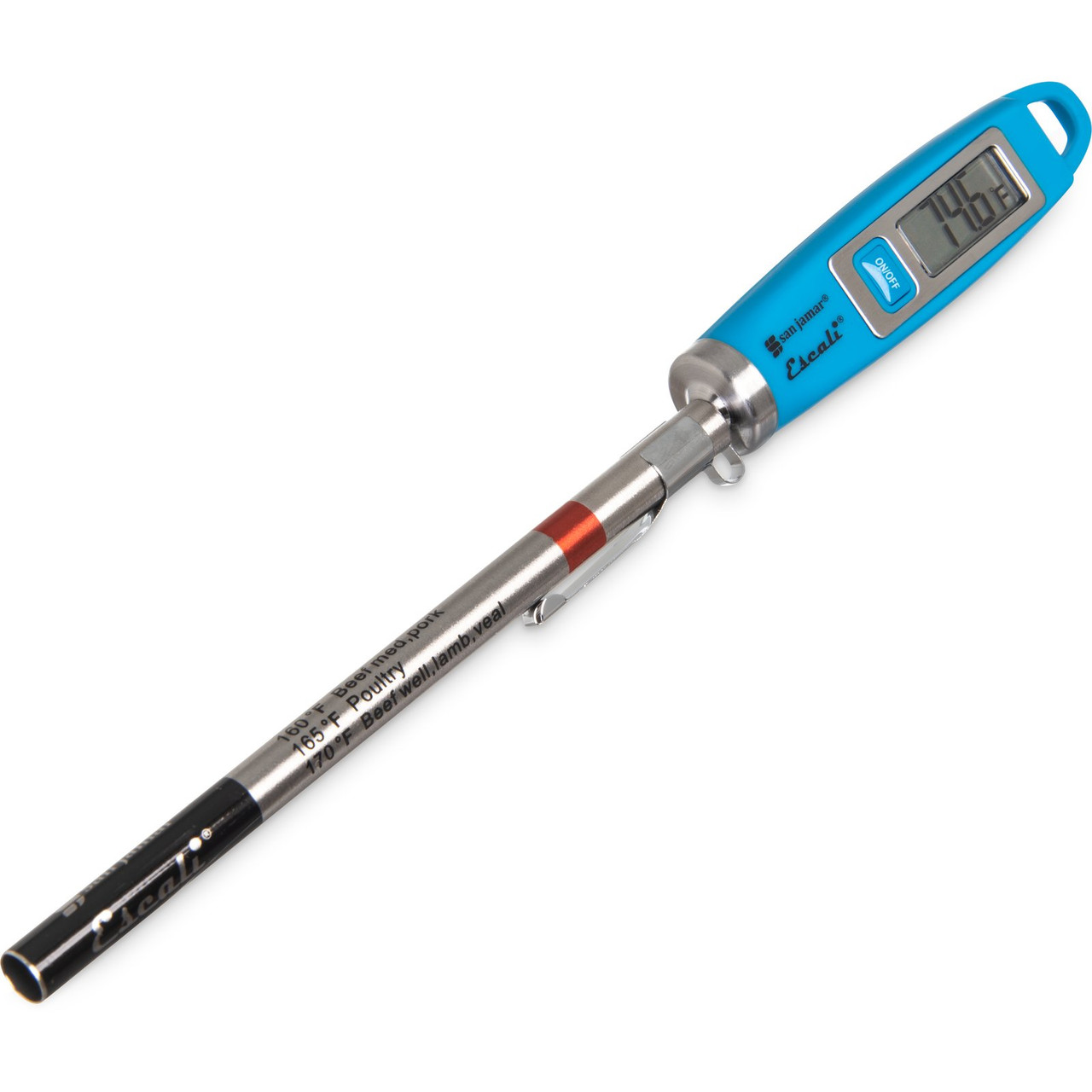 Thermomètre De Cuisson Numérique Escali – Sonde Four, écran Tactile, Minuteur, Alertes Prédéfinies, Bleu - 7