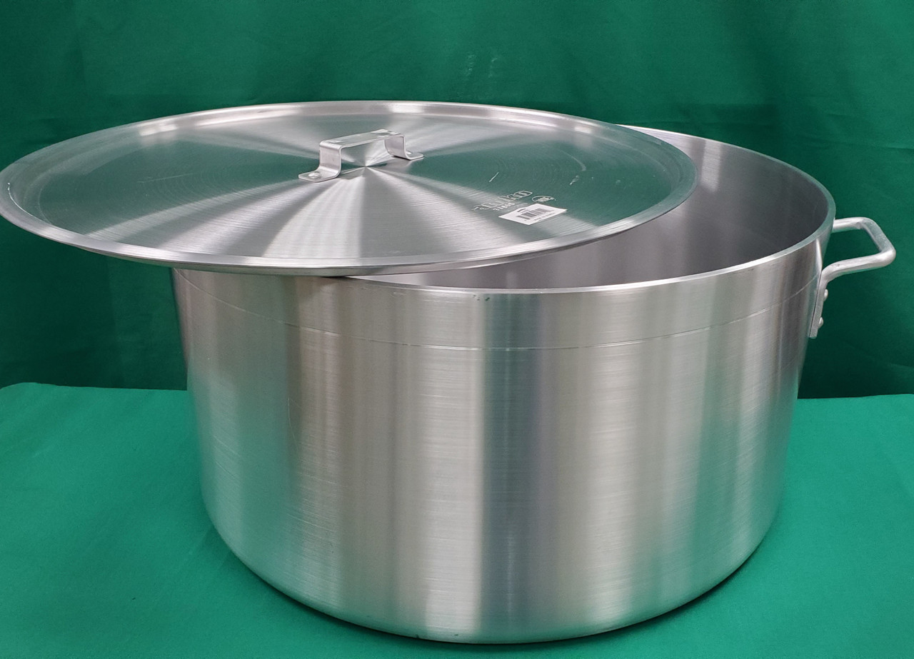 AMKO 32680 Aluminum Sauce Pot, 80 Quart
