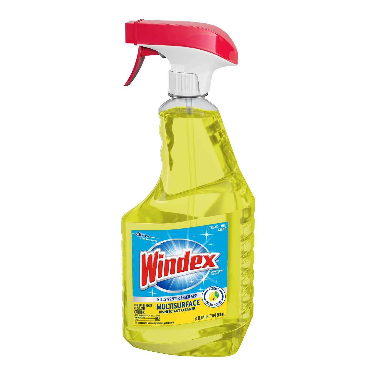 Windex Multi-Surface Disinfectant Cleaner, 23 Oz. - Win Depot