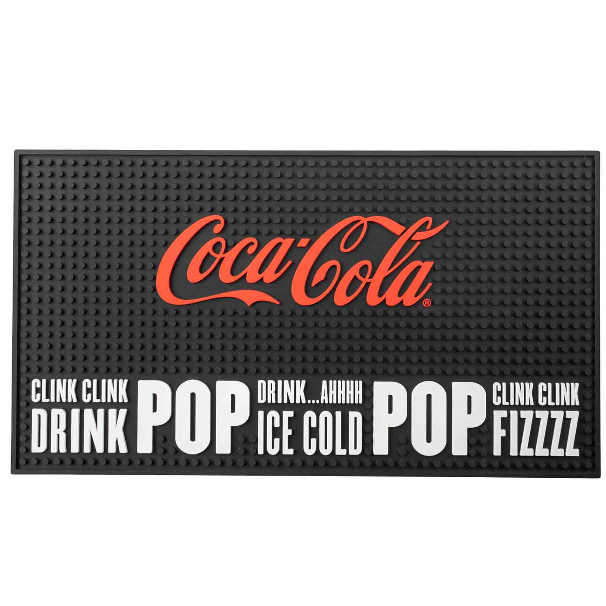 Tablecraft 11033 Coca-Cola Graphic Bar Mat – 18