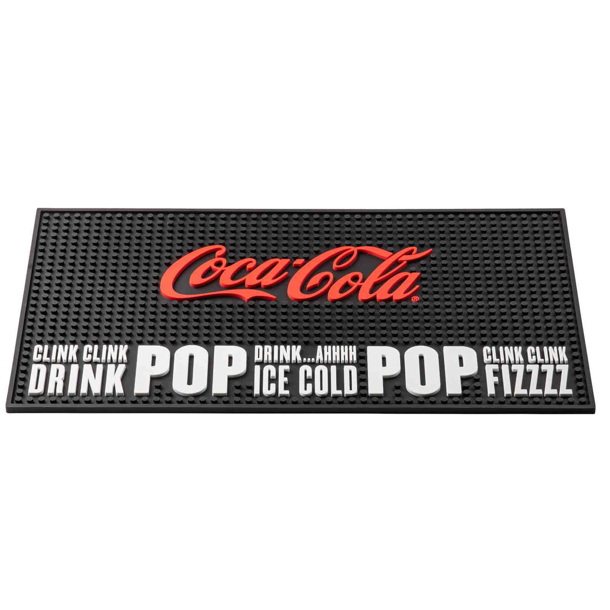Tablecraft 11033 Coca-Cola Graphic Bar Mat – 18