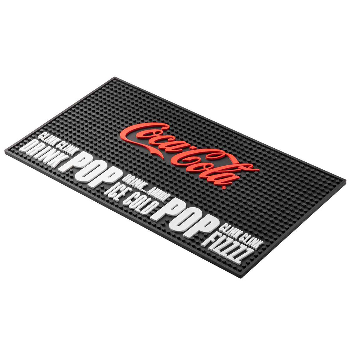 Tablecraft 11033 Coca-Cola Graphic Bar Mat – 18