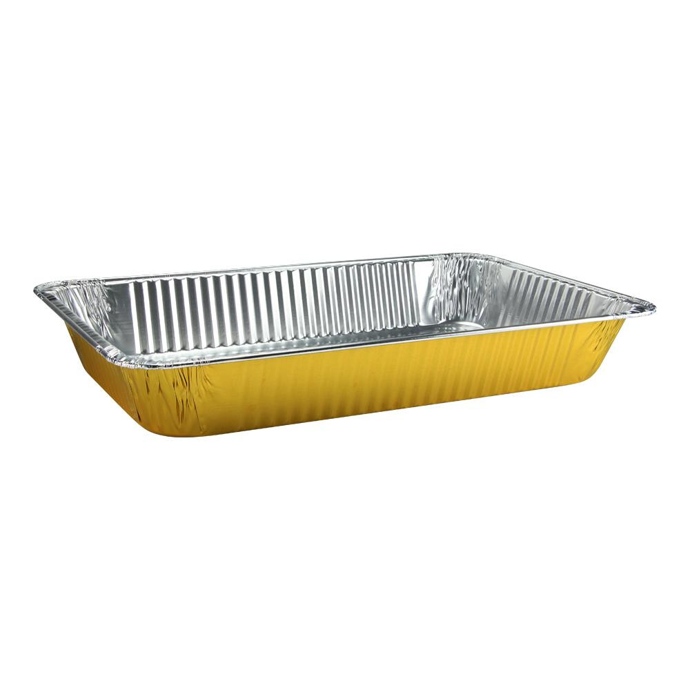 King Zak 08533 Full Size Pan Gold Aluminum - Win Depot