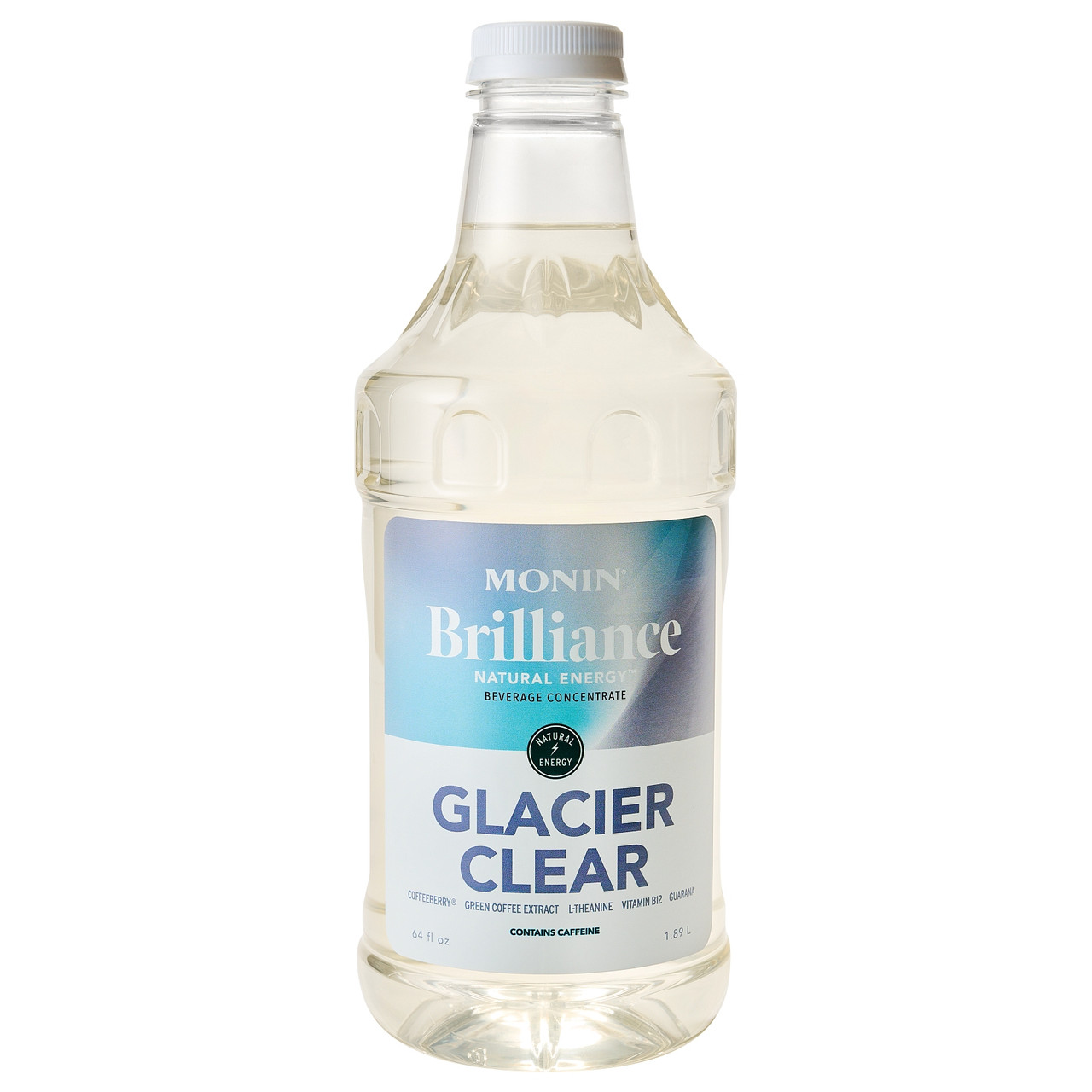 Monin Glacier Clear Energy Concentrate, 64 Ounce - Win Depot