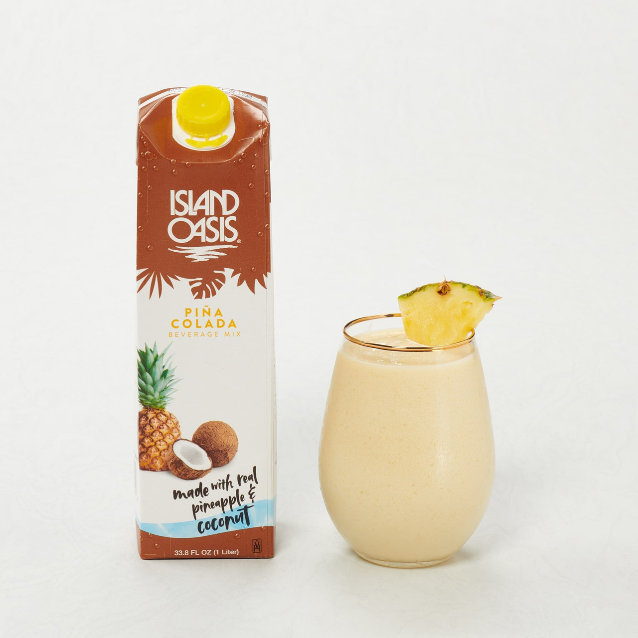 Island Oasis Aseptic Pina Colada, 1 Liter - Win Depot