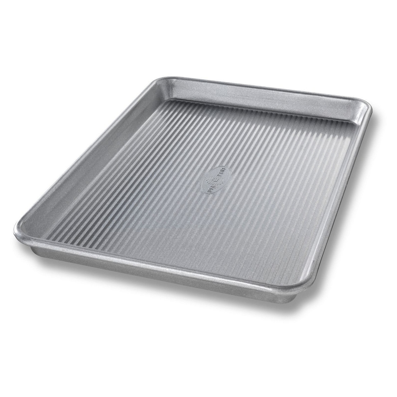 Chicago Metallic Professional Jelly Roll Pan Set with Cooling Rack - Thumbnail 3