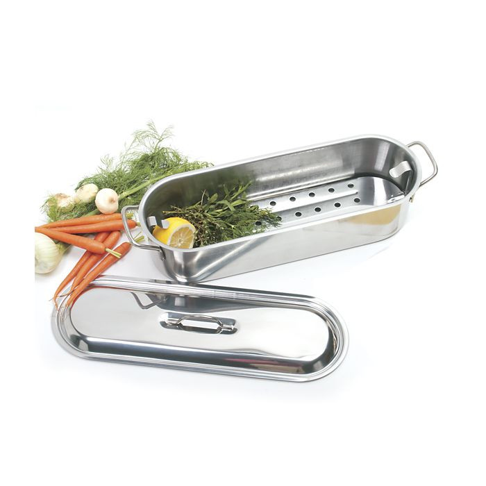 Norpro 280 Stainless Steel Fish Poacher, 18