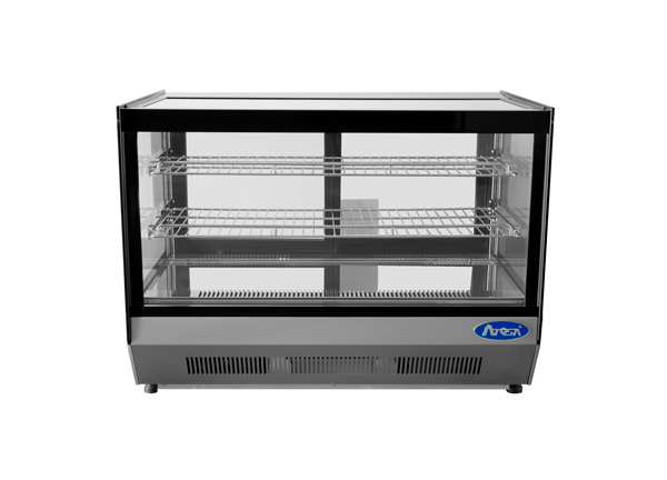 Atosa Crds 42 27 Flat Glass Countertop Refrigerated Display Case