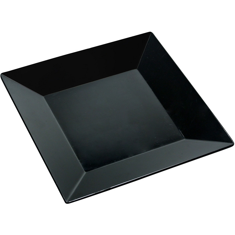 中里花子　Square Plate M Tessa Black Square Plate 5
