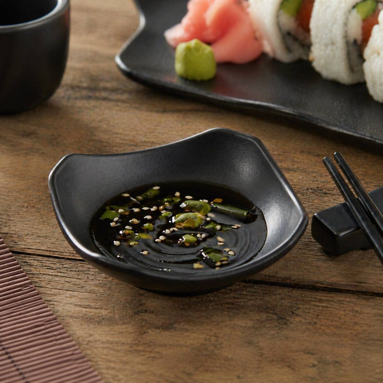 食器 Chanosuke0808 Yanco BP-0105 Black Pearl 5 1/2