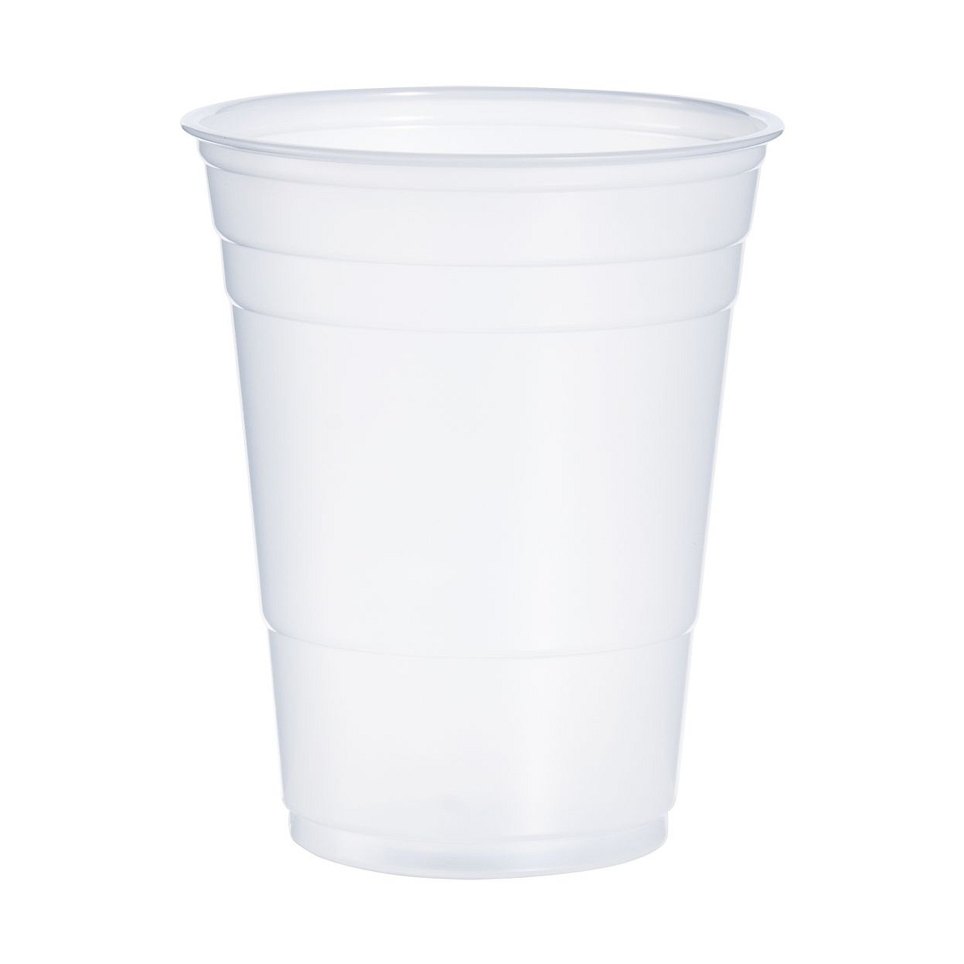Dart P16 Translucent 16 oz. Plastic Squat Cup 1000/Case Win Depot