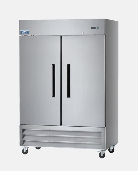 Arctic Air AR49 Two Door ReachIn Refrigerator Stainless Steel Win