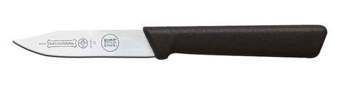 Mundial 5601-3 1/4 Black Handled 3-1/4 Paring Knife