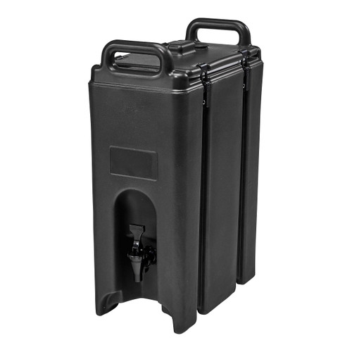 Cambro 100LCDPL110 Camtainer 1.5 Gallon Black Insulated Soup Carrier