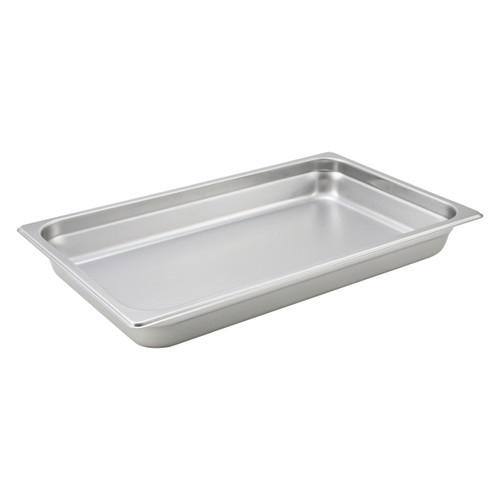 Browne 5734030 Elements Stainless Steel Brazier & Lid, 30 Qt.