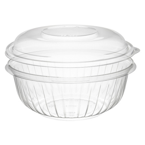 DART PresentaBowls 12 oz. Clear Bowls w/ Dome Lids - 252/Case