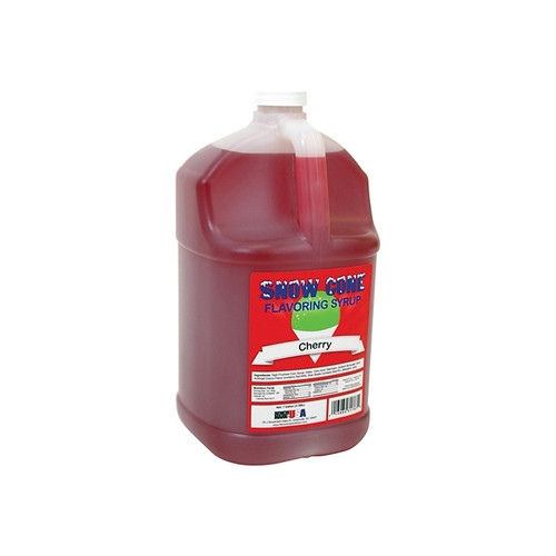 Snow Cone Syrup, 1 Gallon, Cherry