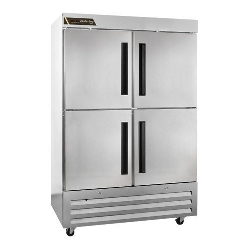 Centerline CLBM-49F-HS-RR Two-Section Reach In Freezer, (4) Half Height Solid Doors, Hinge Right/Right