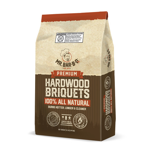 Mr. BarBQ Hardwood Briquettes, 12 lbs. Win Depot