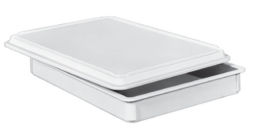 18'' X 26'' White Plastic Stackable Rectangle Dough Tray Proofing Box for  Pizza - China Proofing Box and Dough Box price