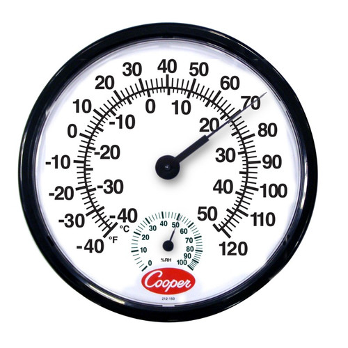 Cooper-Atkins 24HP-01-1 Stainless Steel Bi-Metal Oven Thermometer