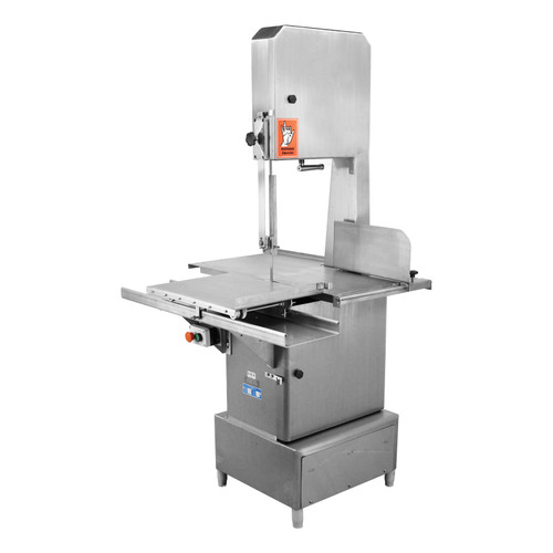 Omcan Bs Ve 2489 Es Stainless Steel Floor Band Saw With 98 Blade 2 Hp Motor Win Depot