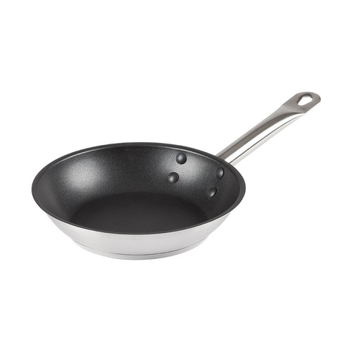 Winco AFP-8NS-H, 8-Inch Aluminum Non-Stick Fry Pan with Sleeve