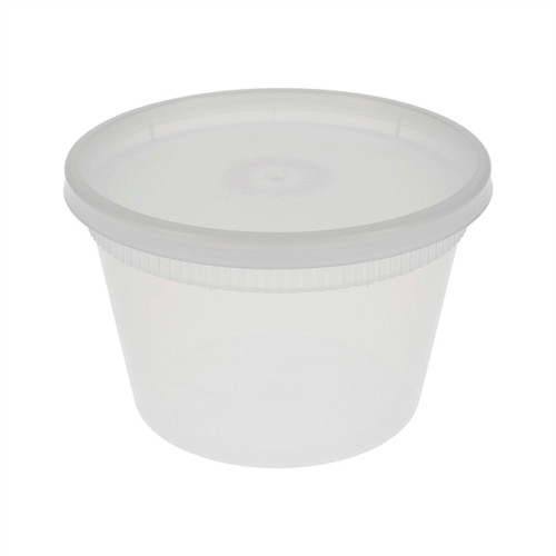 Disposable White Paper Hot Soup Round Deli Container - China Ice