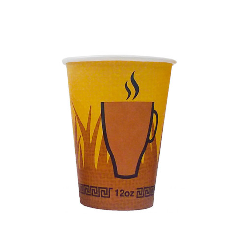 12 oz. Paper Hot Cups (Print) 1,000/Case