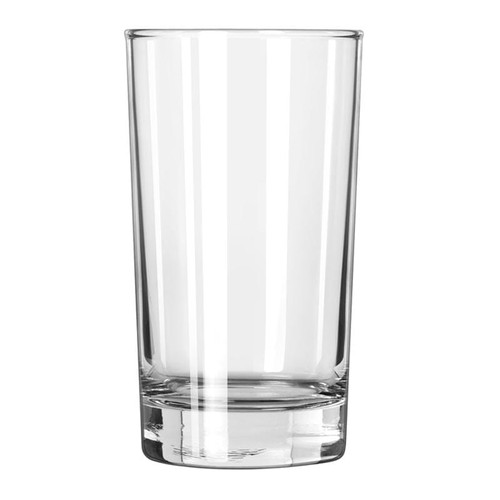 Libbey 132 Heavy Base Hi-Ball Glasses, 8-Ounce, Set of 24