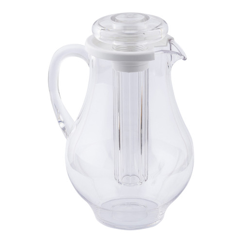 Winco WPC-60 Clear Polycarbonate 60 oz. Water Pitcher