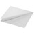 Duni 2503 Tissue Napkins, 1/4 Fold, 3-ply, White (1000/Case)