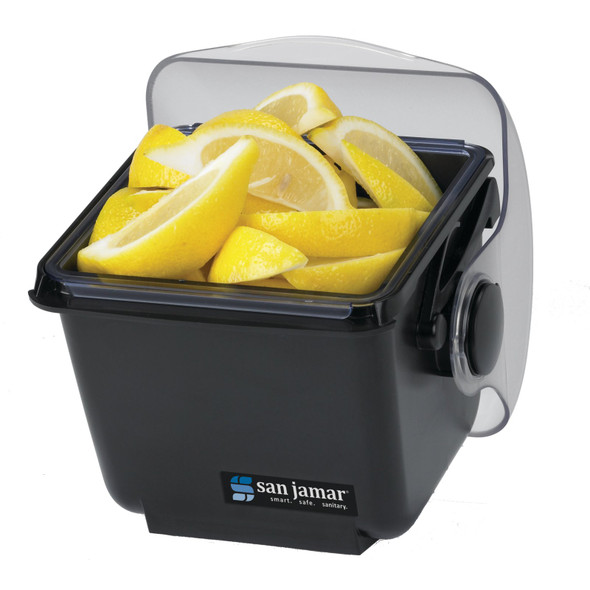 San Jamar BD2002 Mini Dome Condiment Center, 1 QT, NSF