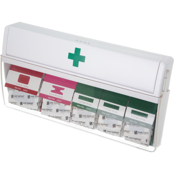 San Jamar MKBD100 Mani-Kare Bandage Dispenser (with Bandages)