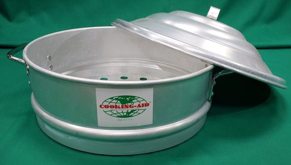 PO WAH 77-7850 Aluminum Steamer, 18" Dia.