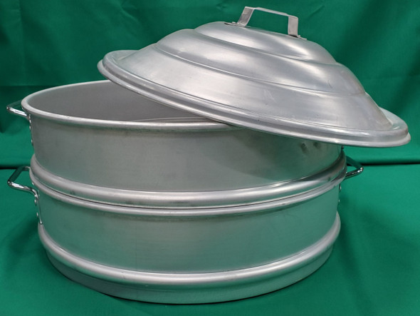 PO WAH 77-7853 Aluminum Water Pan, 16" Dia.