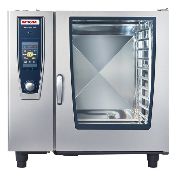 Rational B618106.12 SelfCookingCenter XS Model 61 6-Pan Single Electric Combi Oven - 208/240V, 3 Phase