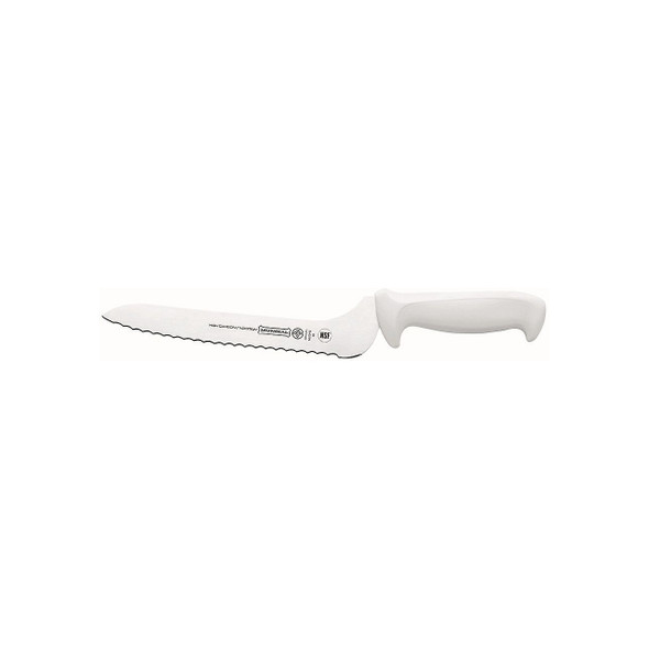 Mundial W5620-9E Offset Sandwich Knife, 9", White Handle